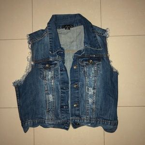 Denim vest